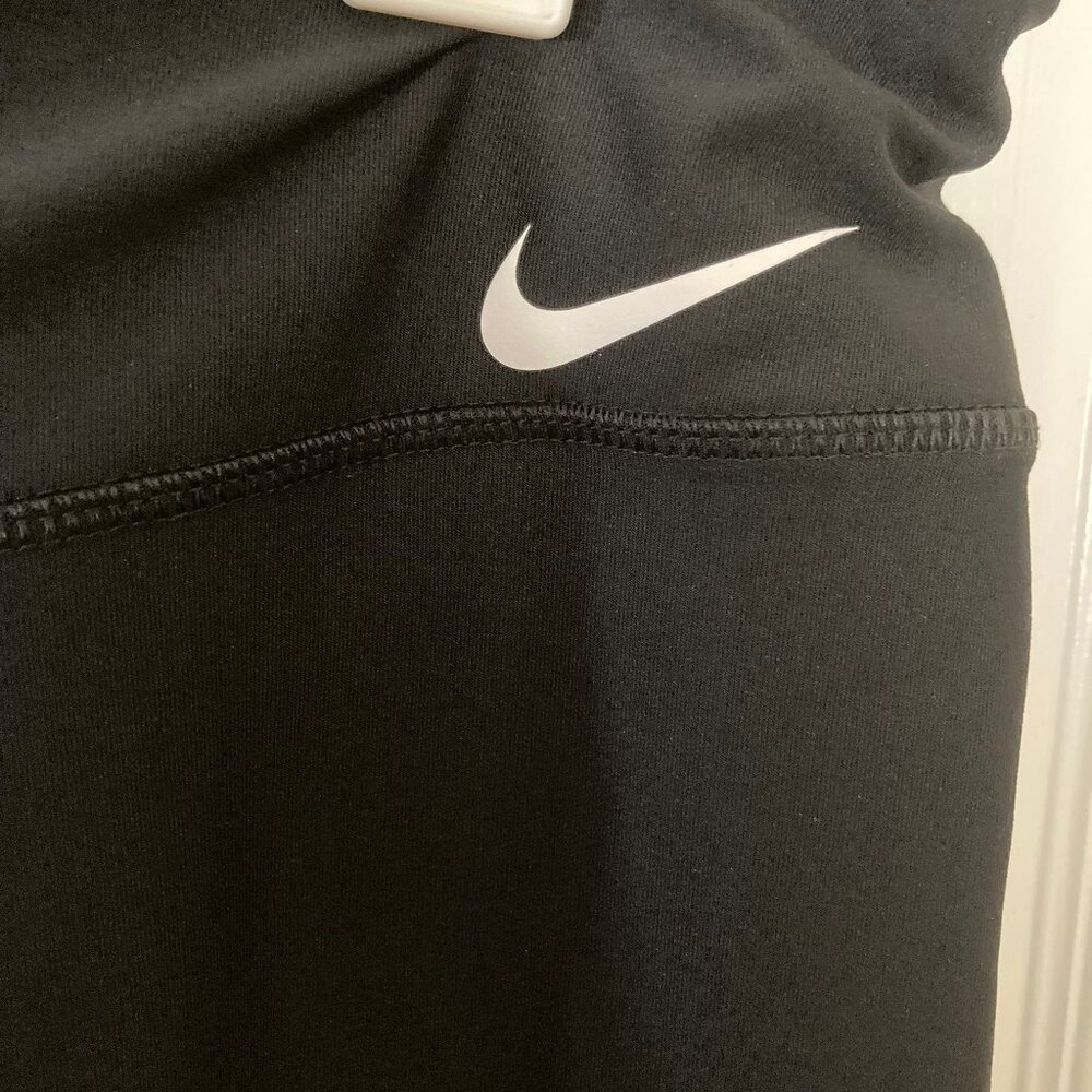 Nike Black Straight-Leg Performance Pants L/XL) - Picture 2 of 3